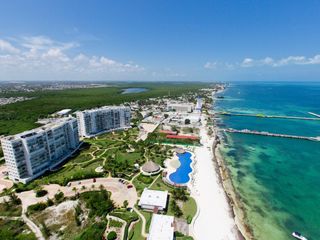 "Departamento en Cancún frente al mar en VENTA, Residencial Amara''