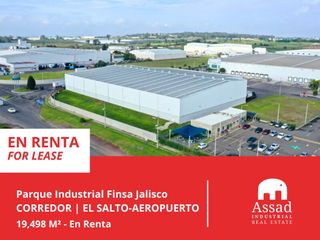Espacio Industrial de Primer Nivel en El Salto - Aeropuerto 19,498 m2