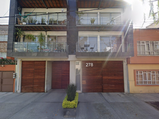 Asombroso Departamento Penthouse en Col. Narvarte, Benito Juárez. ¡Gran inversión de Remate Bancario!
