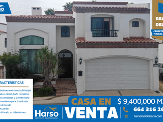 Casa en venta en Tijuana 🌟 ¡Descubre tu nuevo hogar en Real del Mar! 🌟