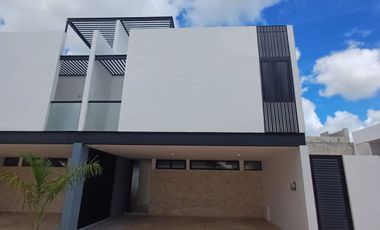 CASA EN VENTA EN PRIVADA EN CONKAL YUCATAN DE 3 HABITACIONES