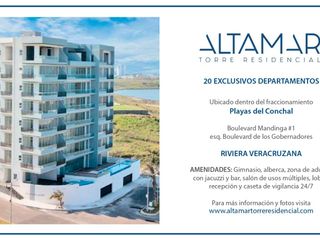Departamento en renta/venta Altamar Playas del Conchal