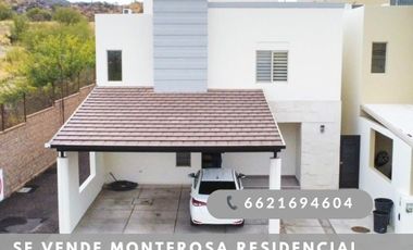 Monterosa Residencial, casa en venta