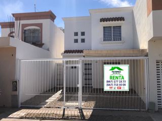 Se renta casa equipada en Portalegre, 2 recámaras con minisplit y closet