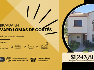 Casa En Venta En Lomas de Cortés Guaymas Sonora