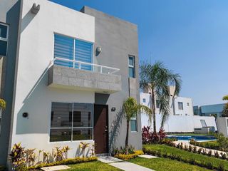 Casas en venta en Yautepec Morelos con 3 recamaras alberca gimnasio canchas de tenis padel