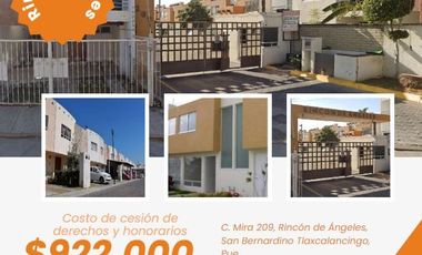VENTA DE CASA EN FRACCIONAMIENTO RINCÓN DE LOS ÁNGELES