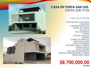 Casa en venta en Punta San Luis