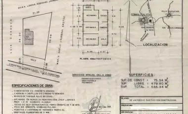 Venta de terreno comercial, Centro, Tabasco.