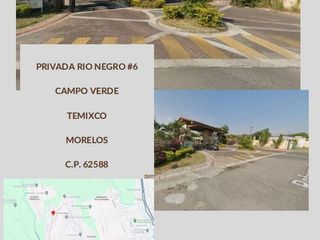 Casa En Venta En Campo Verde Temixco Morelos