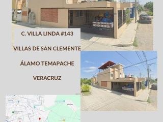 CASA EN VENTA DE RECUPERACIÓN BANCARIA EN: ÁLAMO TEMAPACHE VERACRUZ/MCRC