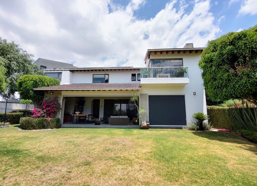 casa en venta la vista country club puebla vista a campo de golf