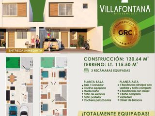 CASA EN VENTA AL SUR DE AGUASCALIENTES VILLAFONTANA