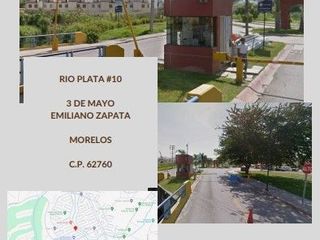 CASA EN VENTA DE RECUPERACIÓN BANCARIA EN: EMILIANO ZAPATA MORELOS/MCRC