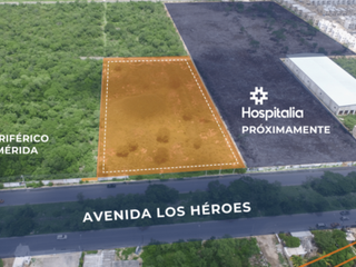 TERRENO EN RENTA EN AV. LOS HÉROES
