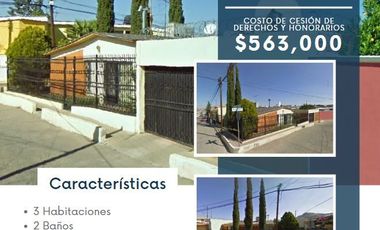 Venta de casa en Magisterial, Chihuahua