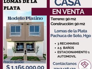 🔴EN-VENTA🔴 🏡💎Excelente Casa en Lomas de la Plata, Pachuca de Soto, Hgo 🏠💎