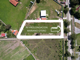 Terreno en venta sobre Prolongacion Mariano Otero, junto a Natura